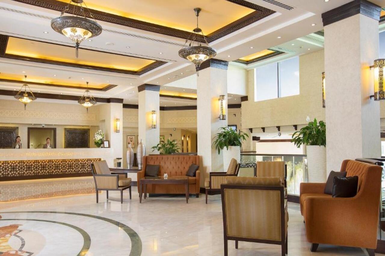 Danat Al Ain Resort Buitenkant foto Lobby